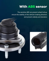 SCITOO 2x Wheel Hub Bearing Assembly