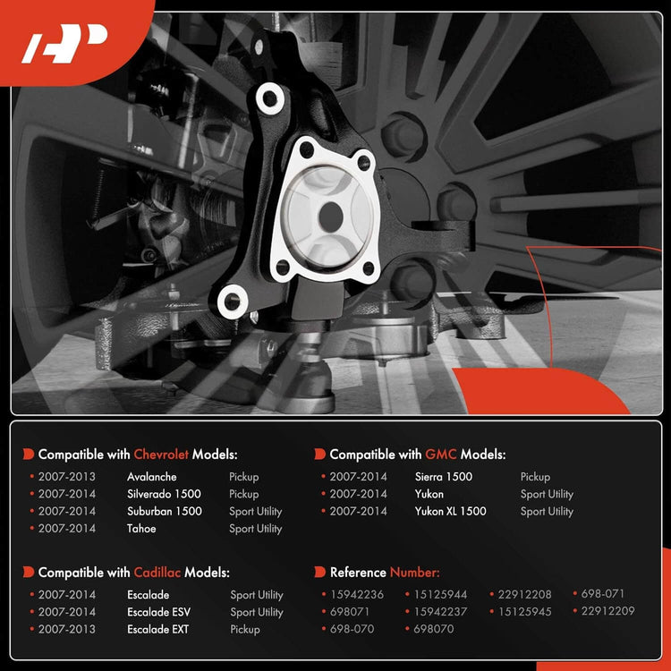 A-Premium Front Suspension Steering Knuckle
