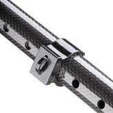 Ergobaum Dual Black Cobra Ergonomic Underarm Crutches