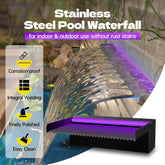 Stainless Steel Pool Waterfall