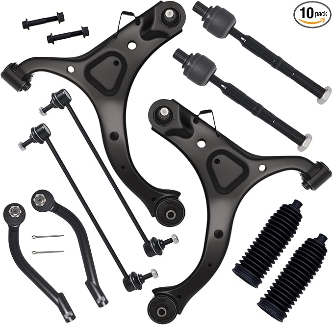 AUQDD 10-Piece Front End Kit: Hyundai Santa Fe 2007-2012, Kia Sorento 2011-2013