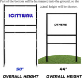 Adjustable H Frame Real Estate Yard Sign