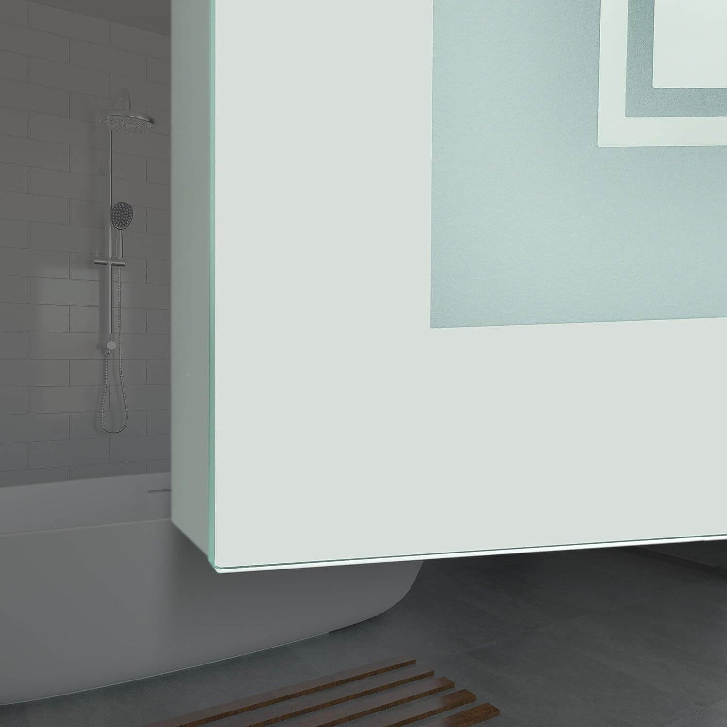 28" LED Bathroom Mirror