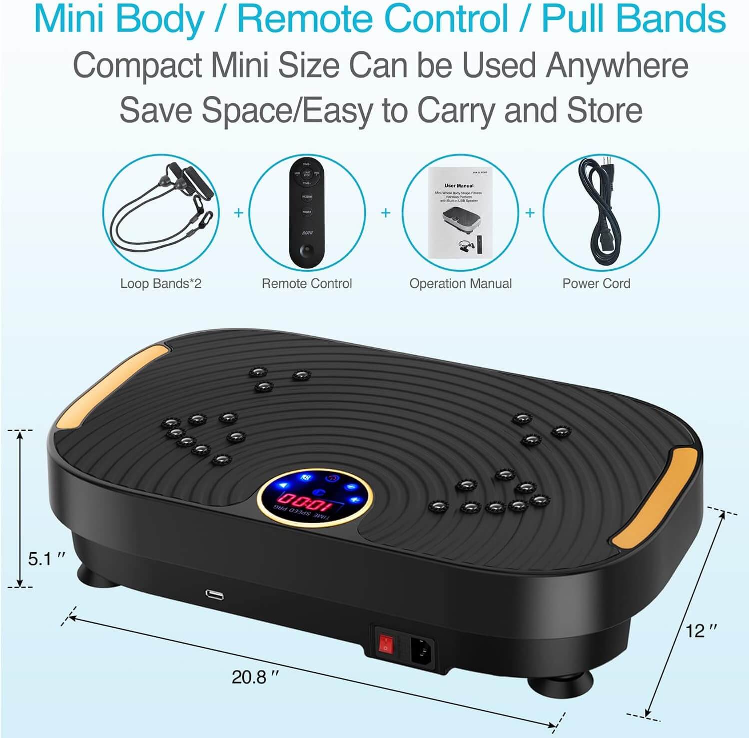 Whole Body Vibration Plate Fitness
