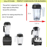 32oz Vitamix Replacement Blender Pitcher for 5200 6300 E310 E320 Series