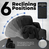Wide Stadium Seat Recliner