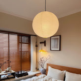 Round White Paper Lantern
