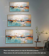 Vibrant Abstract Canvas Wall Art