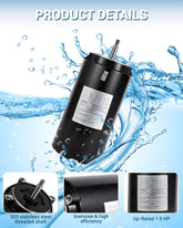 Powerful 1.5 HP Pool Pump Motor and Seal Kit for Hayward Pumps