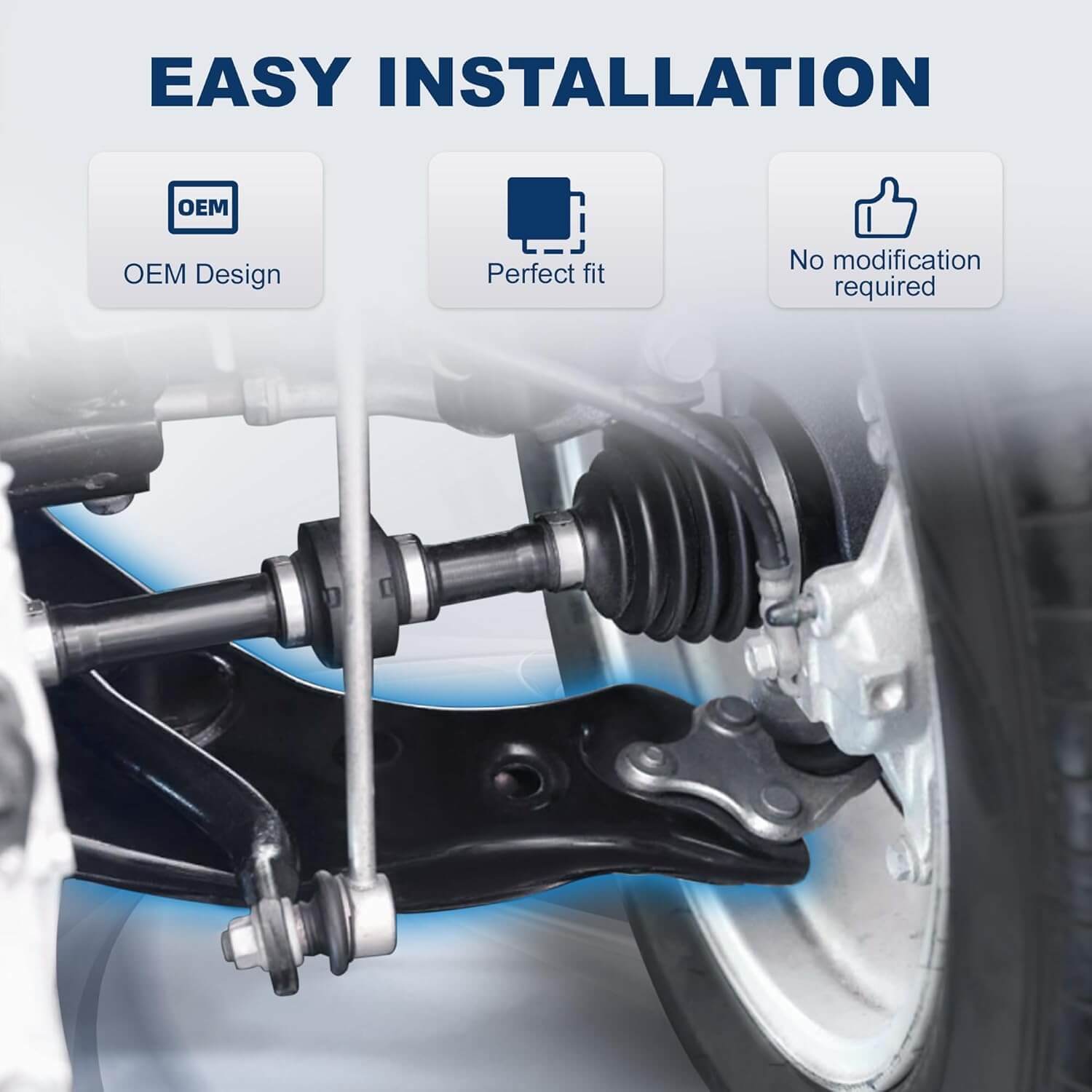 8PCS Front Suspension Kit