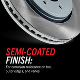 Power Stop SC5293 Rear Brake Kit: Semi-Coated Rotors & Ceramic Pads for Lincoln Town Car