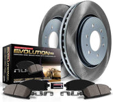 Power Stop SC5293 Rear Brake Kit: Semi-Coated Rotors & Ceramic Pads for Lincoln Town Car