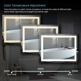 28" LED Bathroom Mirror