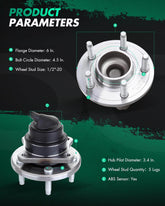 Wheel Hub Bearing Assembly Front
