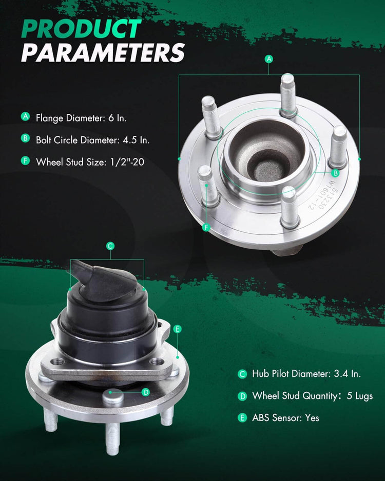 Wheel Hub Bearing Assembly Front