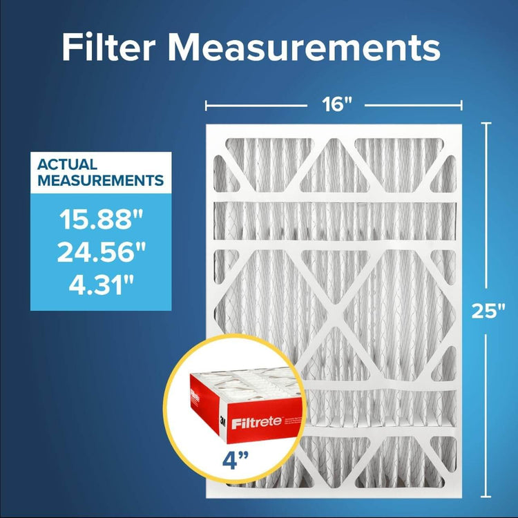 Filtrete 16x25x4 AC Furnace Air Filter
