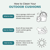 Sunbrella Outdoor Deep Seat Cushions