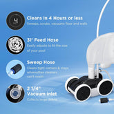 MAKHOON Pool Pressure Cleaner