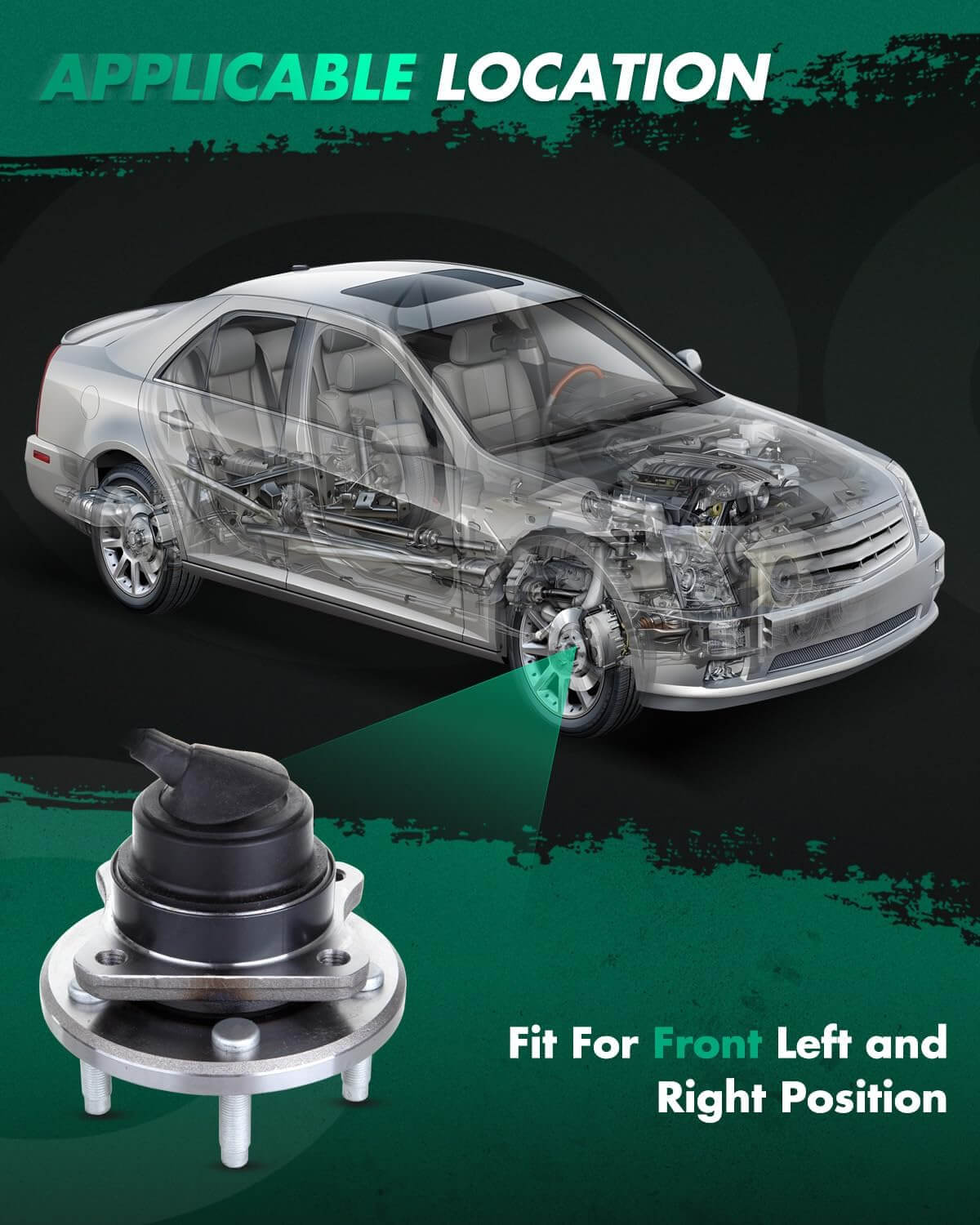Wheel Hub Bearing Assembly Front