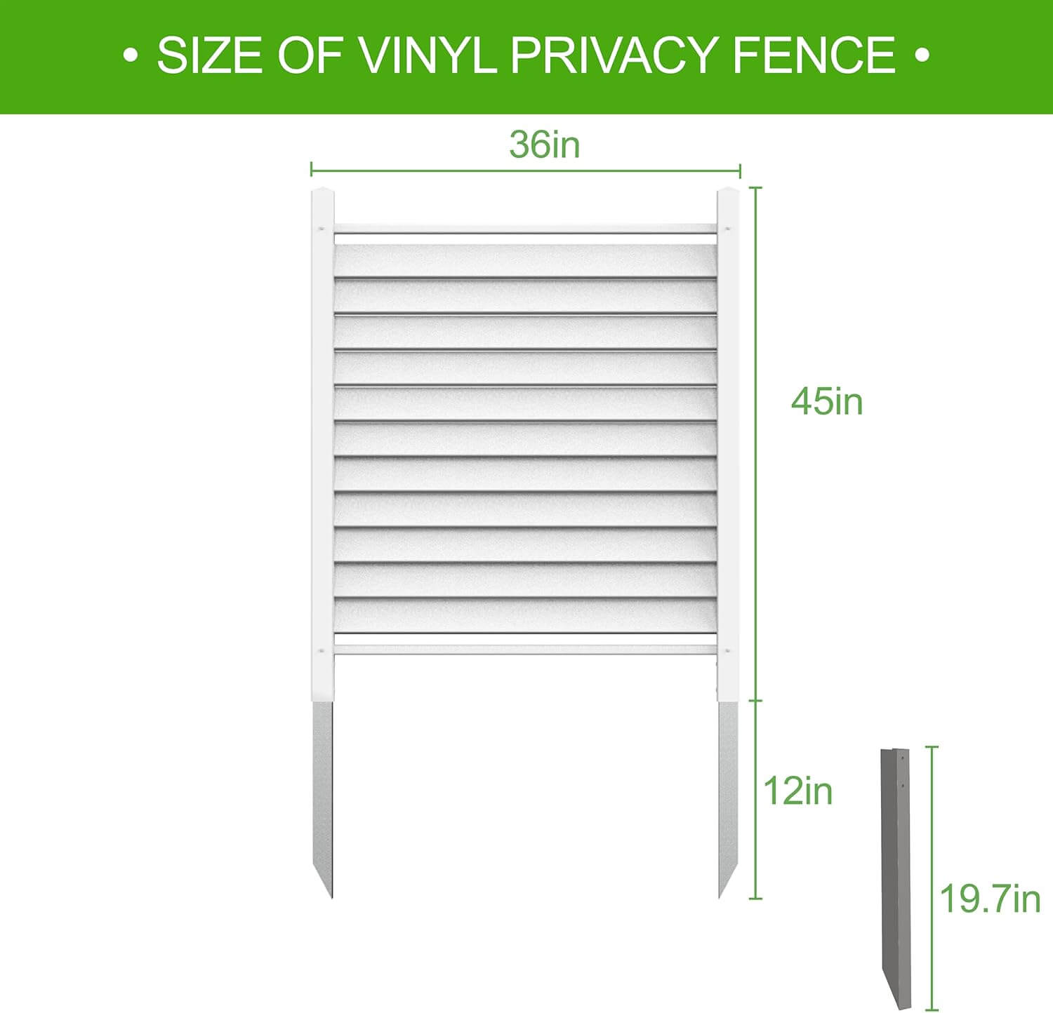 Qikdesign Vinyl Privacy Screen