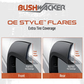 Bushwacker Black Fender Flares