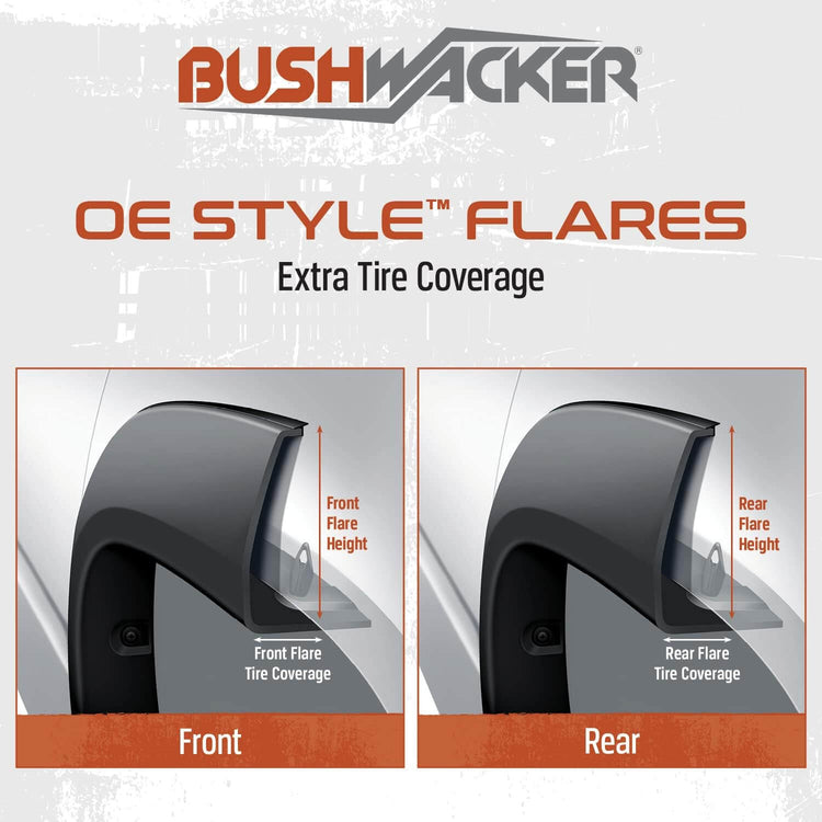 Bushwacker Black Fender Flares