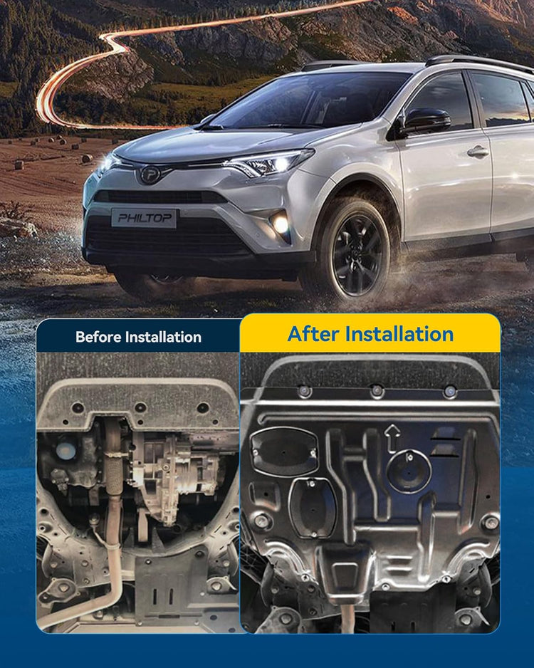 Premium Engine Splash Shield Under Cover Guard for 2013-2018 Fusion MKZ