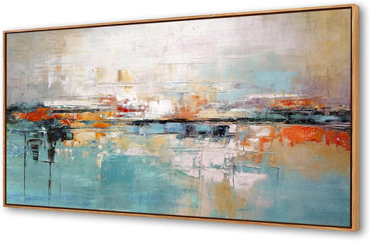 Vibrant Abstract Canvas Wall Art
