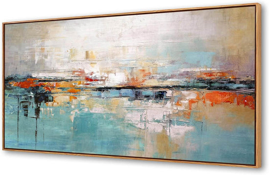 Vibrant Abstract Canvas Wall Art
