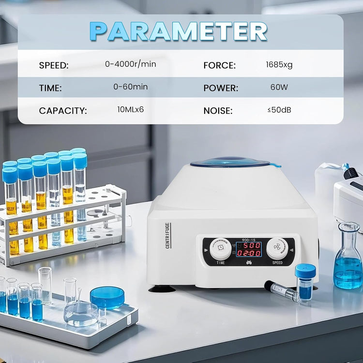 Mxmoonant Digital Desktop Centrifuge: Lab Precision for Plasma Research