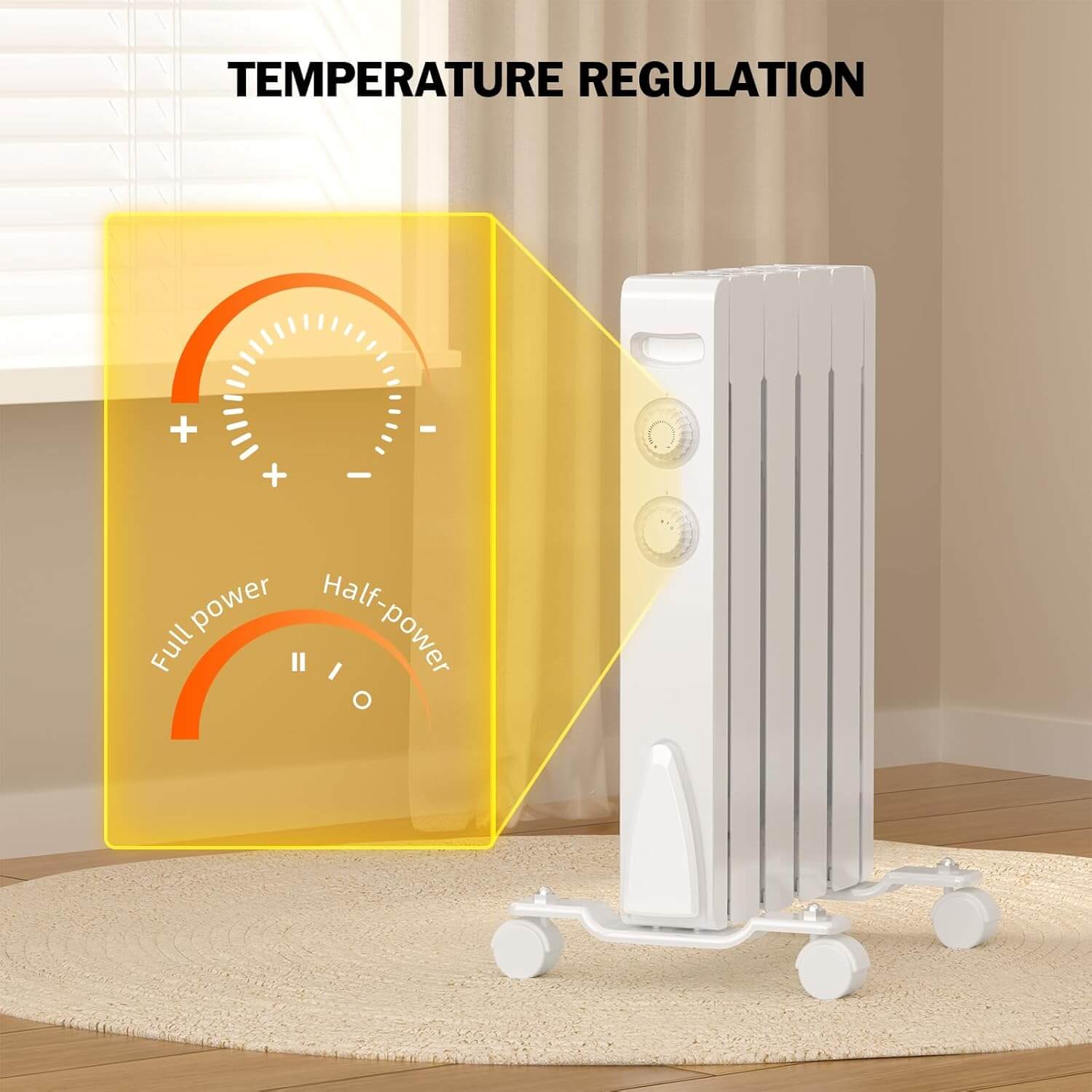 Electric Space Heater 800W