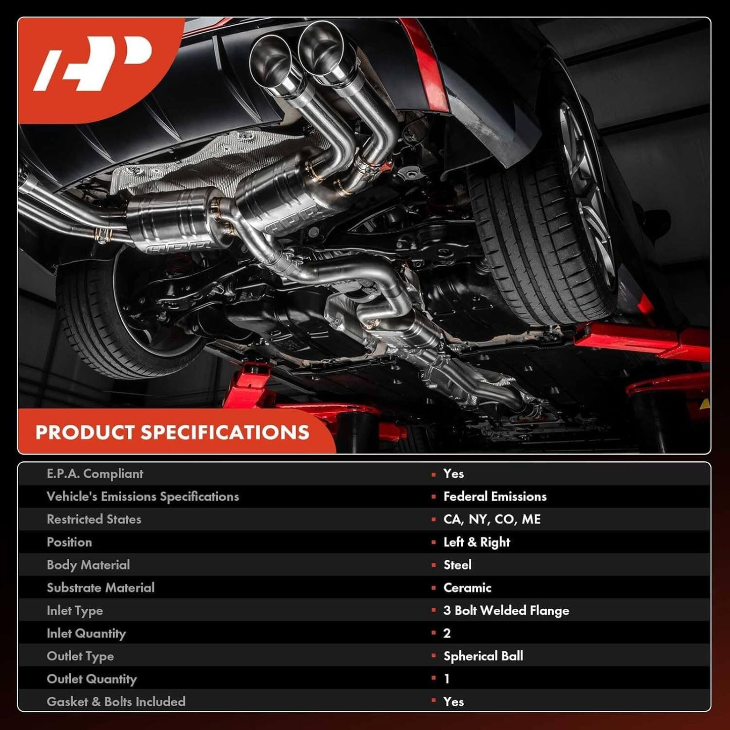 Catalytic Converter Kit for Chevy & GMC