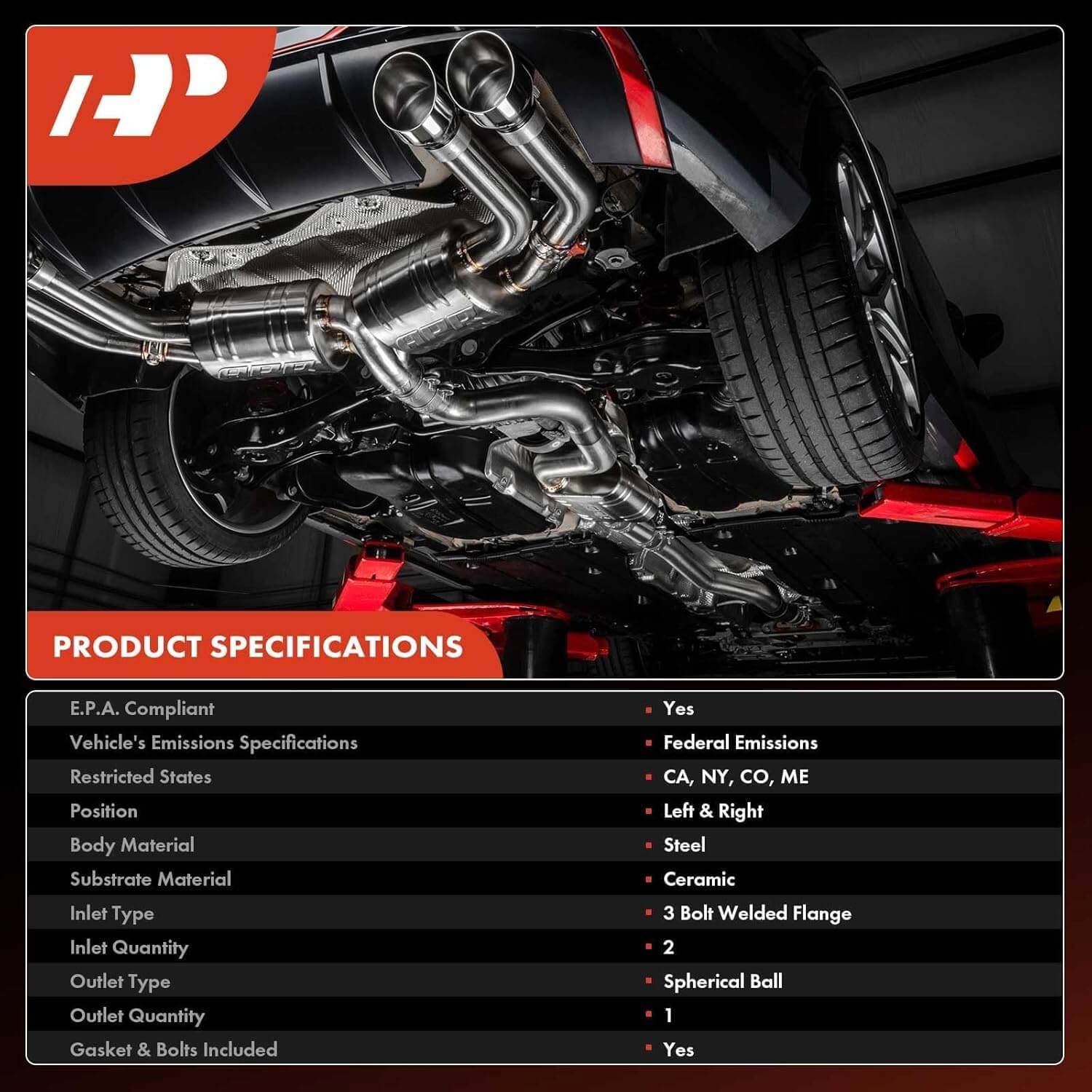 Catalytic Converter Kit for Chevy & GMC