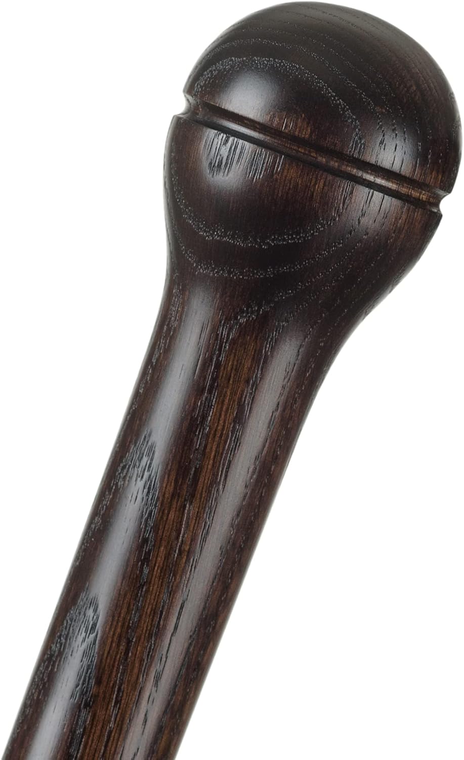 Nutcracker Hardwood Walking Stick for Men - Carved Cane with Skull Strap