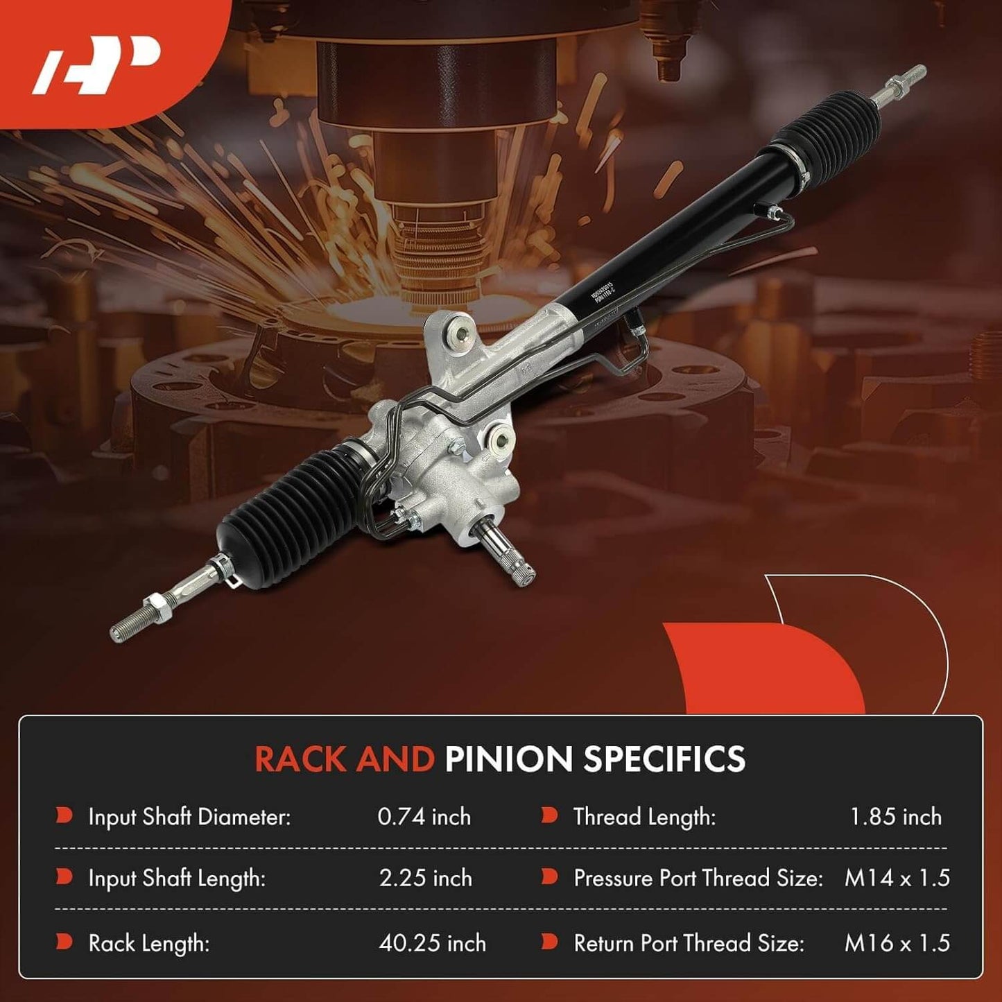 Hydraulic Power Steering Rack