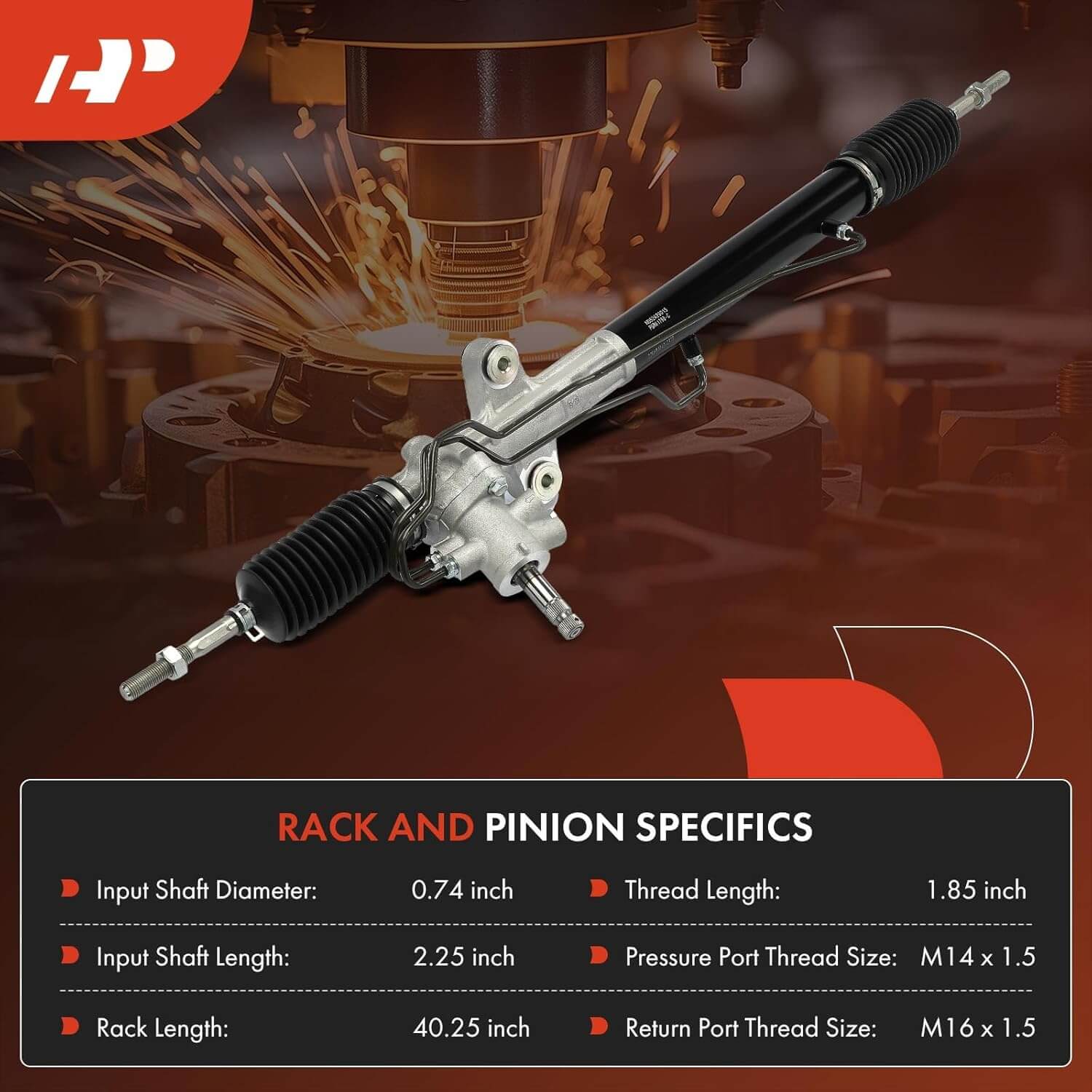 Hydraulic Power Steering Rack