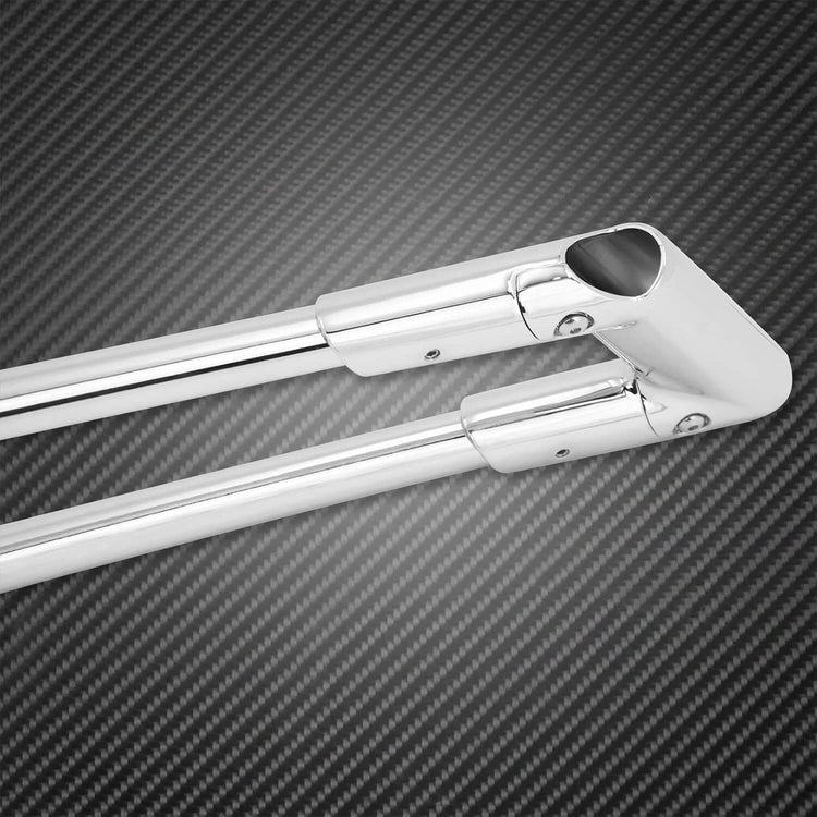 Chrome Saddlebag Guard Mounts for Harley Touring Models 2014-2023