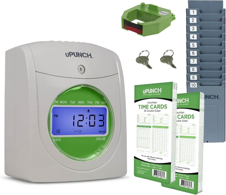 uPunch HN1500 Time Clock Bundle
