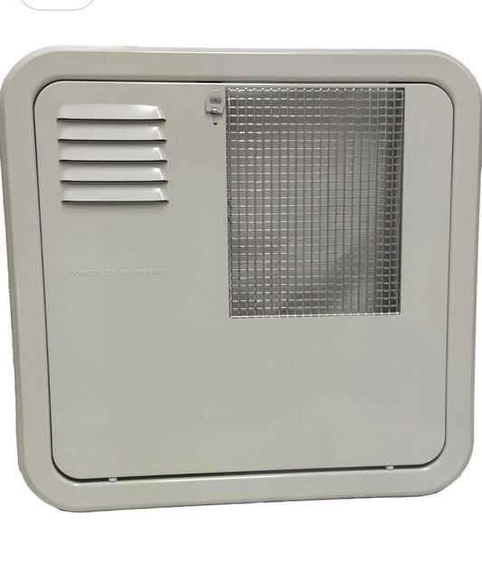 Suburban White Water Heater Door
