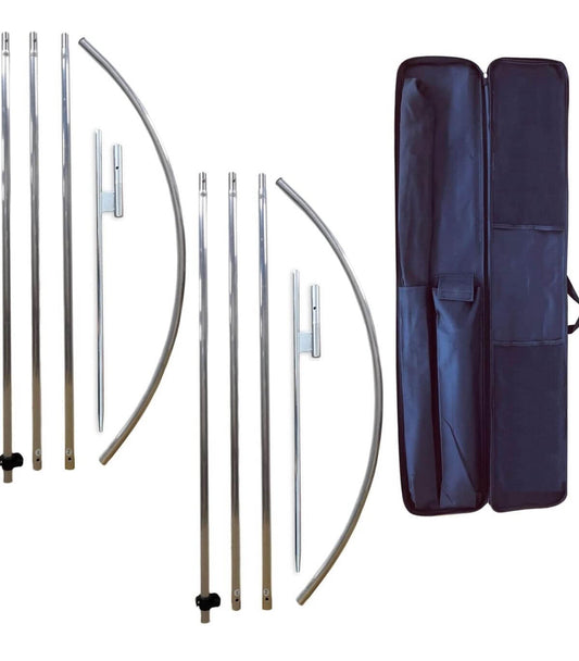 Portable Swooper Flag Pole Kit