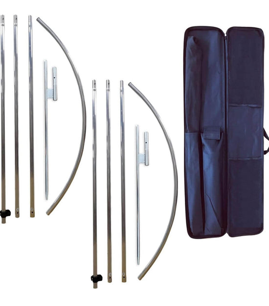 Portable Swooper Flag Pole Kit