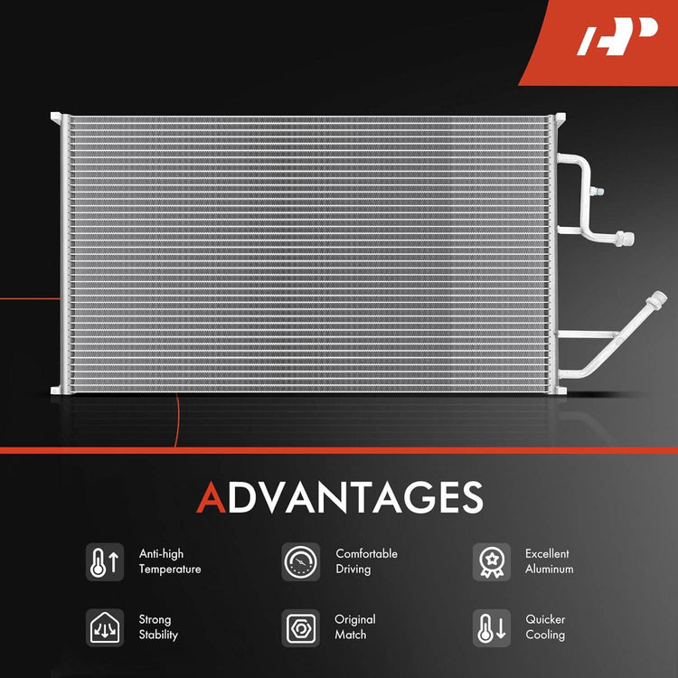 A-Premium AC Condenser for Chevrolet GMC