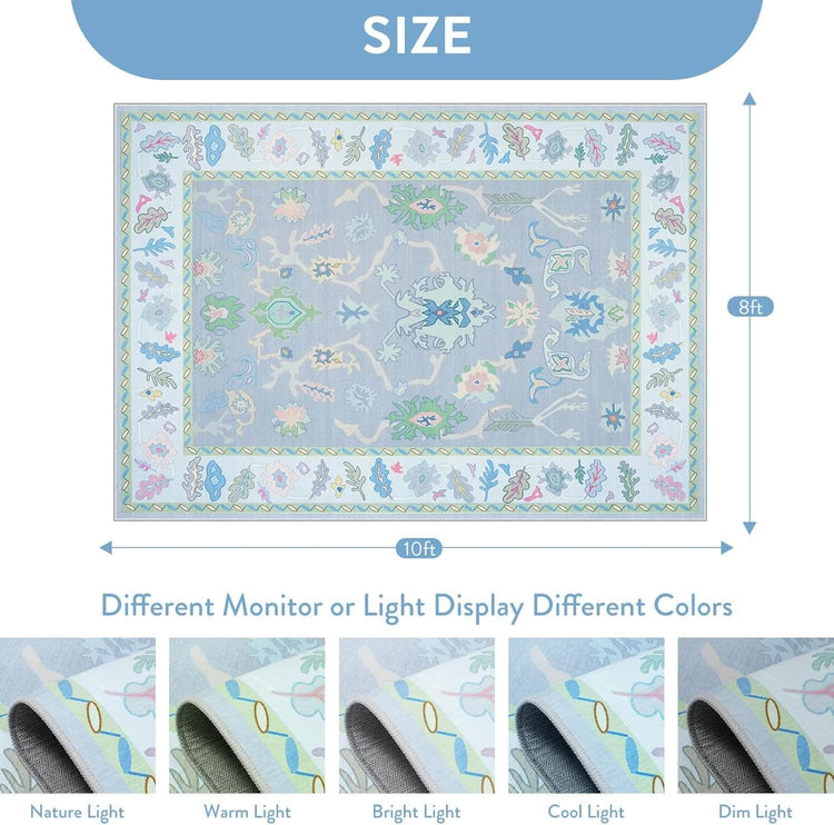 LIVEBOX Non Slip Turkish Rug