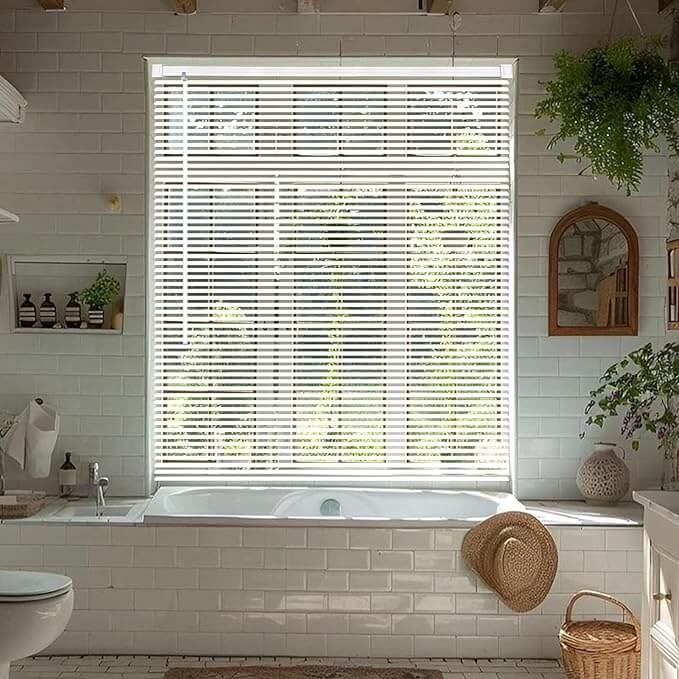 Cordless Vinyl Mini L Blinds