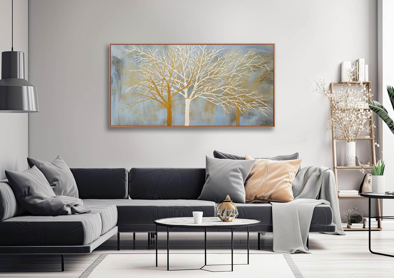 White Birch Trees Wall Art