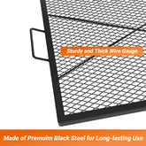 Onlyfire 30-Inch Square Fire Pit Cooking Grate