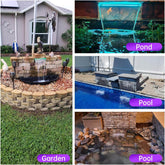 Stainless Steel Pool Waterfall