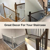Satin Black Iron Balusters