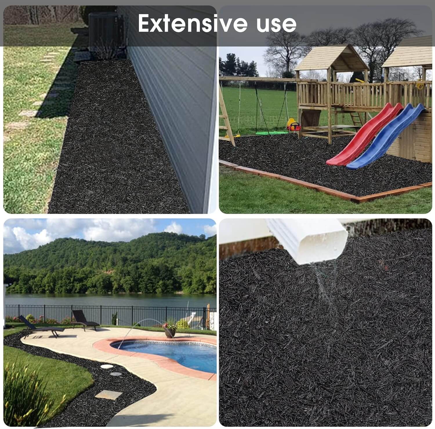 Permanent Rubber Mulch Mat