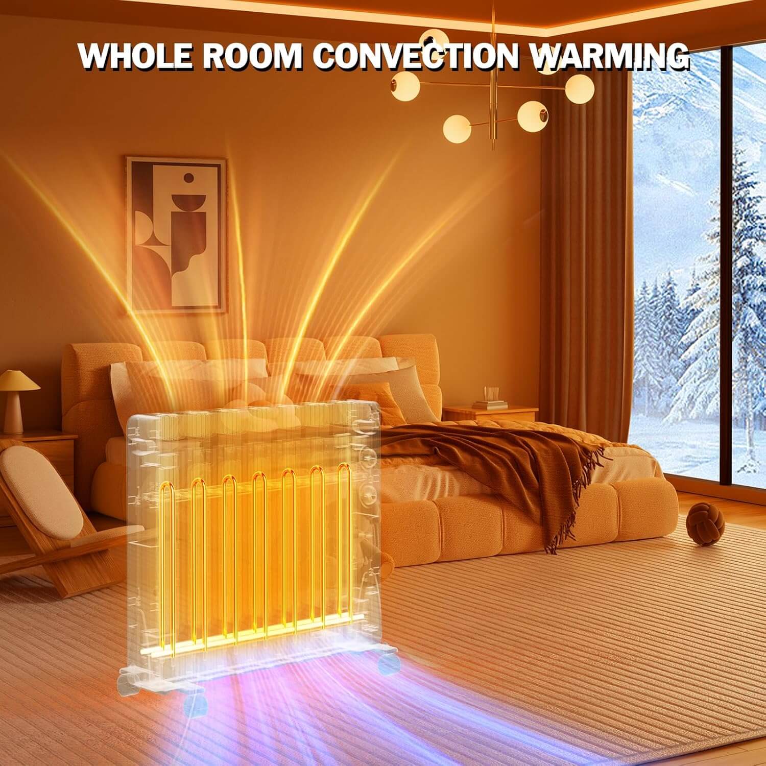 Electric Wall Heater 1500W
